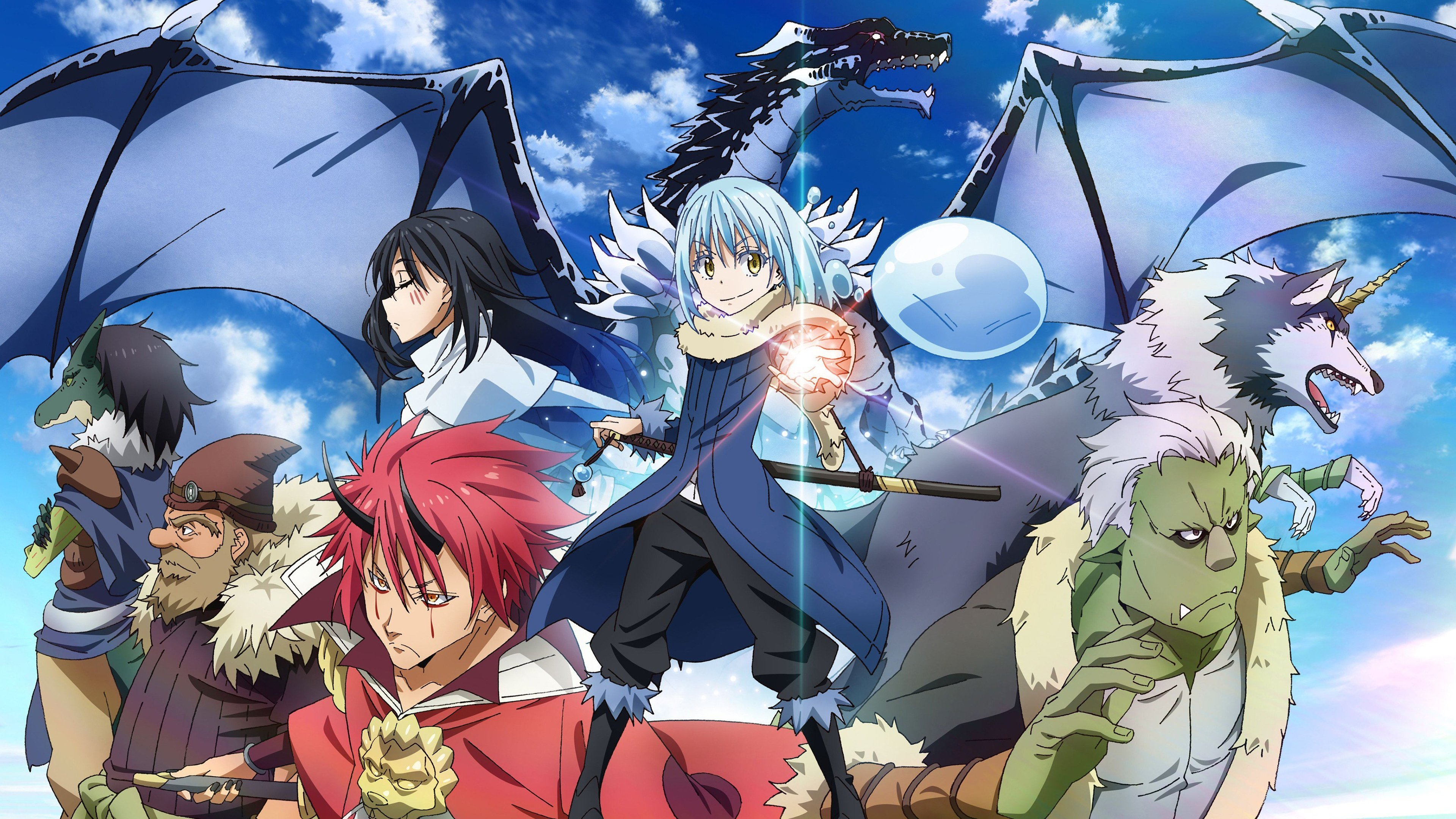 Banner phim Lúc Đó Tôi Đã Chuyển Sinh Thành Slime (Phần 4) trên Yêu Anime